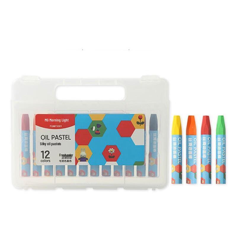 

M&G Miffy Series 12-Color Smooth Oil Pastels