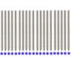 5/10/50 PCS 67mm Pen Refill Metal Ballpoint Pen Refills Office School Supplies Stationery Gifts Blue Black Pen Refills