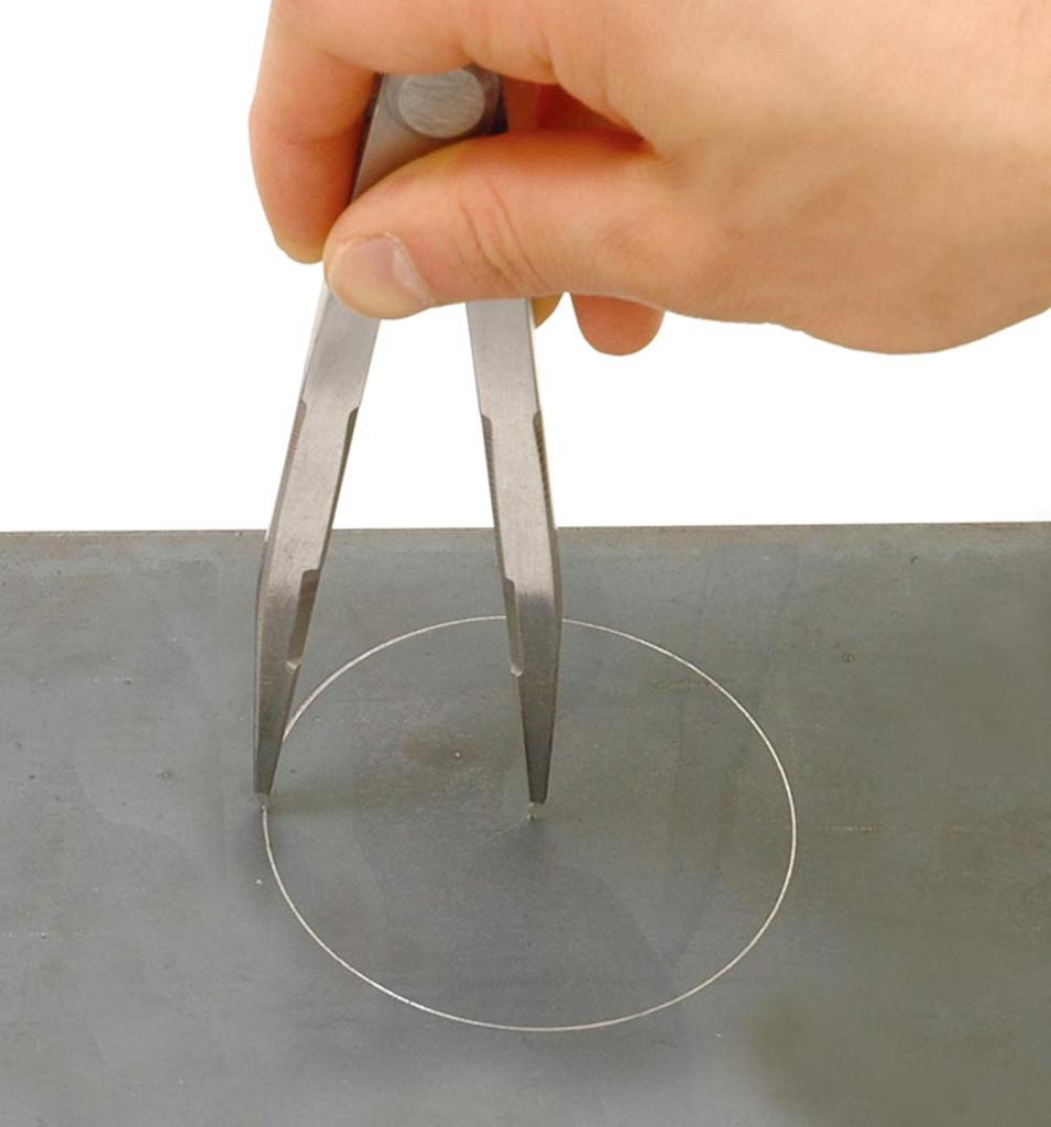 Shinwa Sokutei Kompas stalowy 15cm A 77518