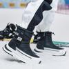 Botas de nieve de invierno para mujer y hombre con forro polar grueso, cálidas y antideslizantes, botas cortas