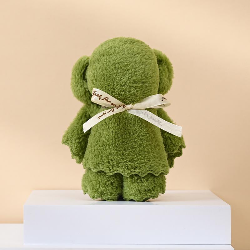 

Подарочная коробка с полотенцем из кораллового флиса в виде плюшевого мишки для свадеб и промоакций 30*30 cm