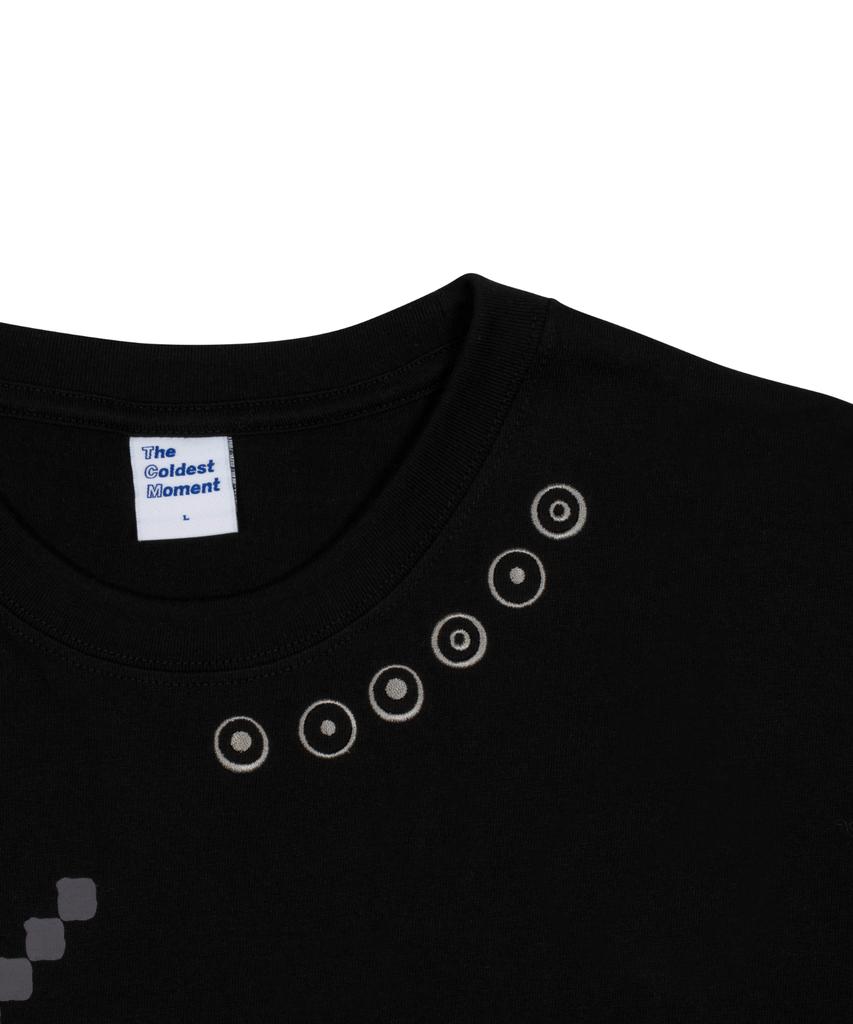THE COLDEST MOMENT Tcm Checker T (Black)