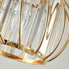 Crystal Ceiling Light Corridor Ceiling Lamp Luxury Balcony Aisle Foyer Kitchen Ceiling Pendant Light Hanging Chandelier Crystal