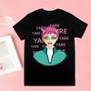 Saiki K Kusuo No Psi Nan T Shirt boysHarajuku Graphic Tops Kawaii Male The Disastrous Life Of Saiki T-shirt,Drop Ship