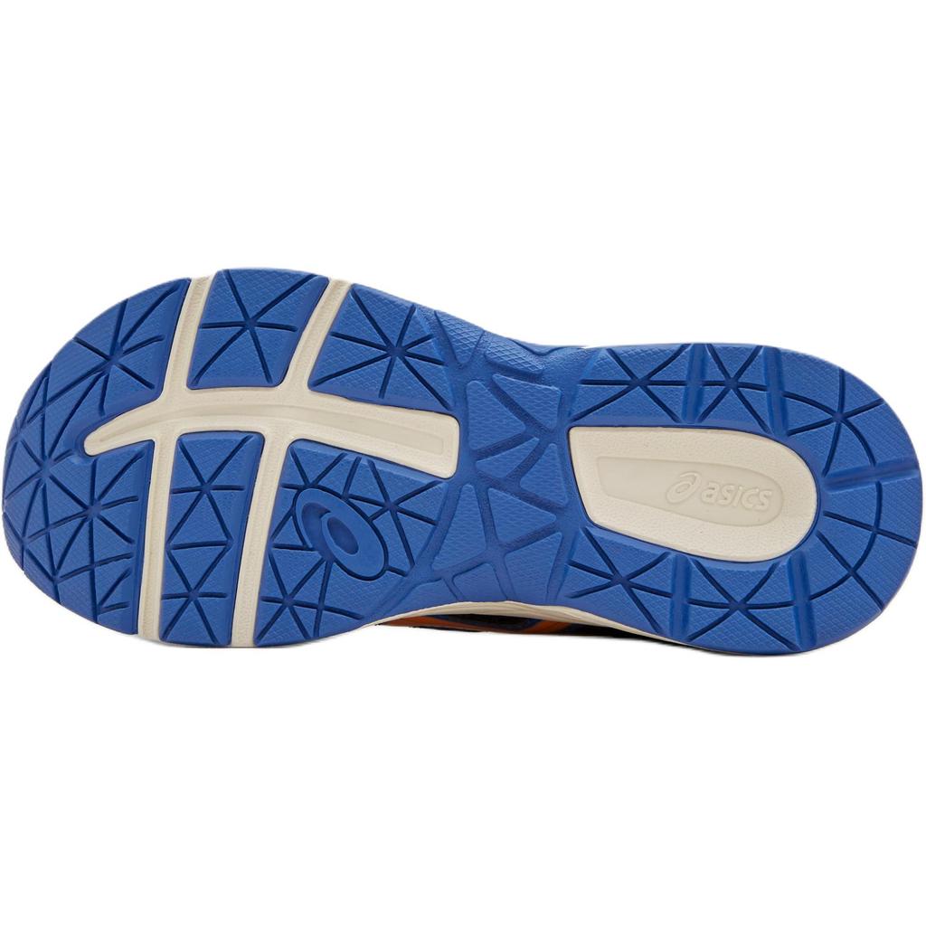 Asics Kids Running Shoes Lightweight Breathable Support Low Top Kids sneaker Black Blue 1014A377-001