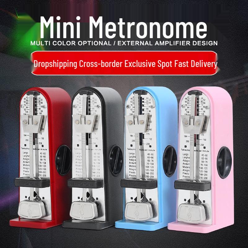 Presis mekanisk metronom for piano, gitar, fiolin, guzheng - Mini rytmeholder