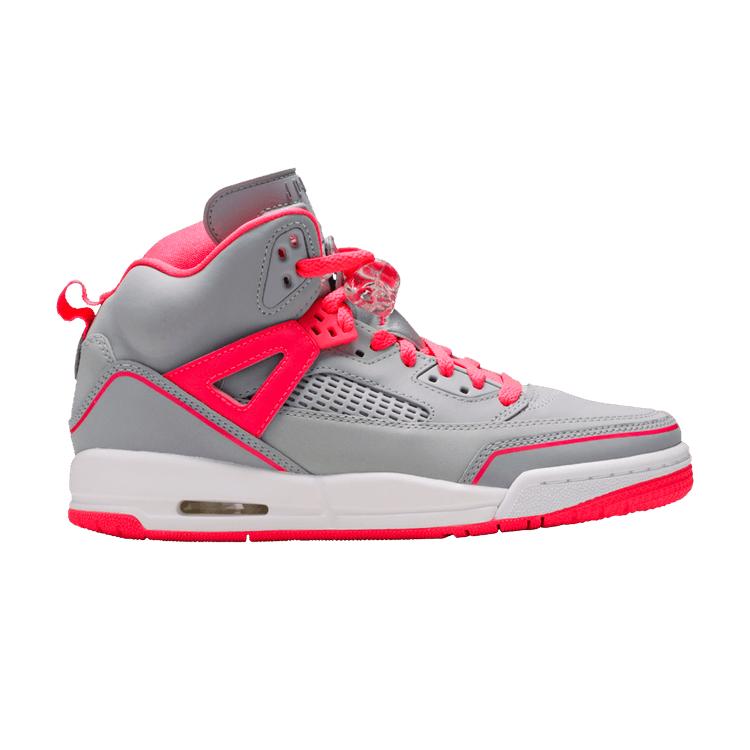 Jordan Spizike Wolf Grey Racer Pink (GS) 38