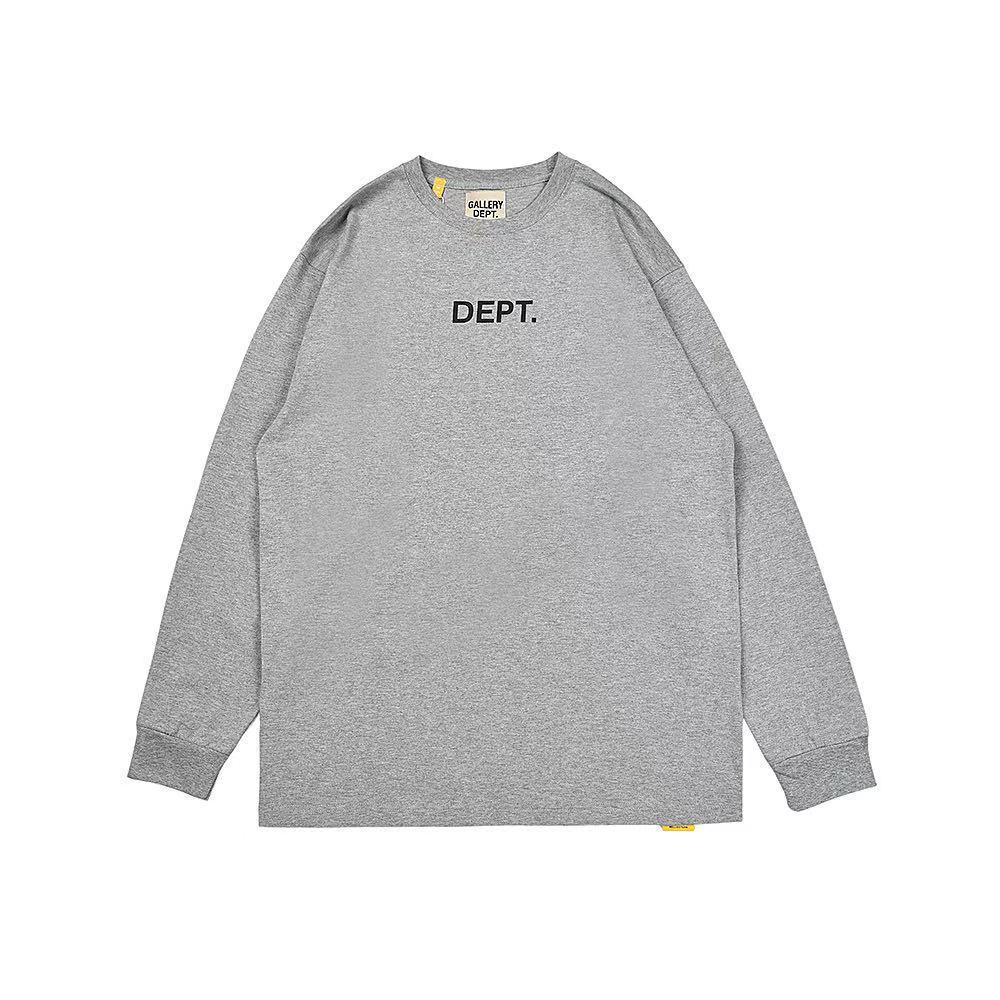 Gallery Dept Heart Letter Slogan Long-Sleeve T-Shirt - Men's Trendy Style