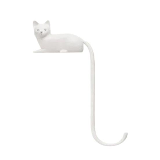 Söt husdjurssvanskrok för datorskärm, skrivbord, hörlurshängare, organiserare, hund-, kattsvans, självhäftande krok för upphängning av nycklar, kablar, hattar, datortillbehör