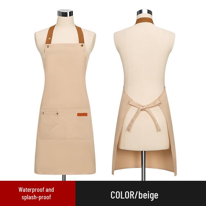 Custom Printed Waterproof Oilproof Apron for Winery & Real Estate Promotion