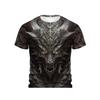 3D Dragon Print Men's T-shirt Summer Daily Casual Men's Street T-shirt