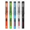 Zhengzi Student Fountain Pen - Iridium Gold 0.5mm Nib, 0.38mm Replaceable Ink Capsule, Steel Construction
