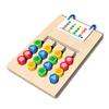 Four Color Chess Puzzle Game Fine Motor Skills Color Logical Thinking Training Colorful Puzzle Matching Board Game Toddlers Boys Girls Educational Toy