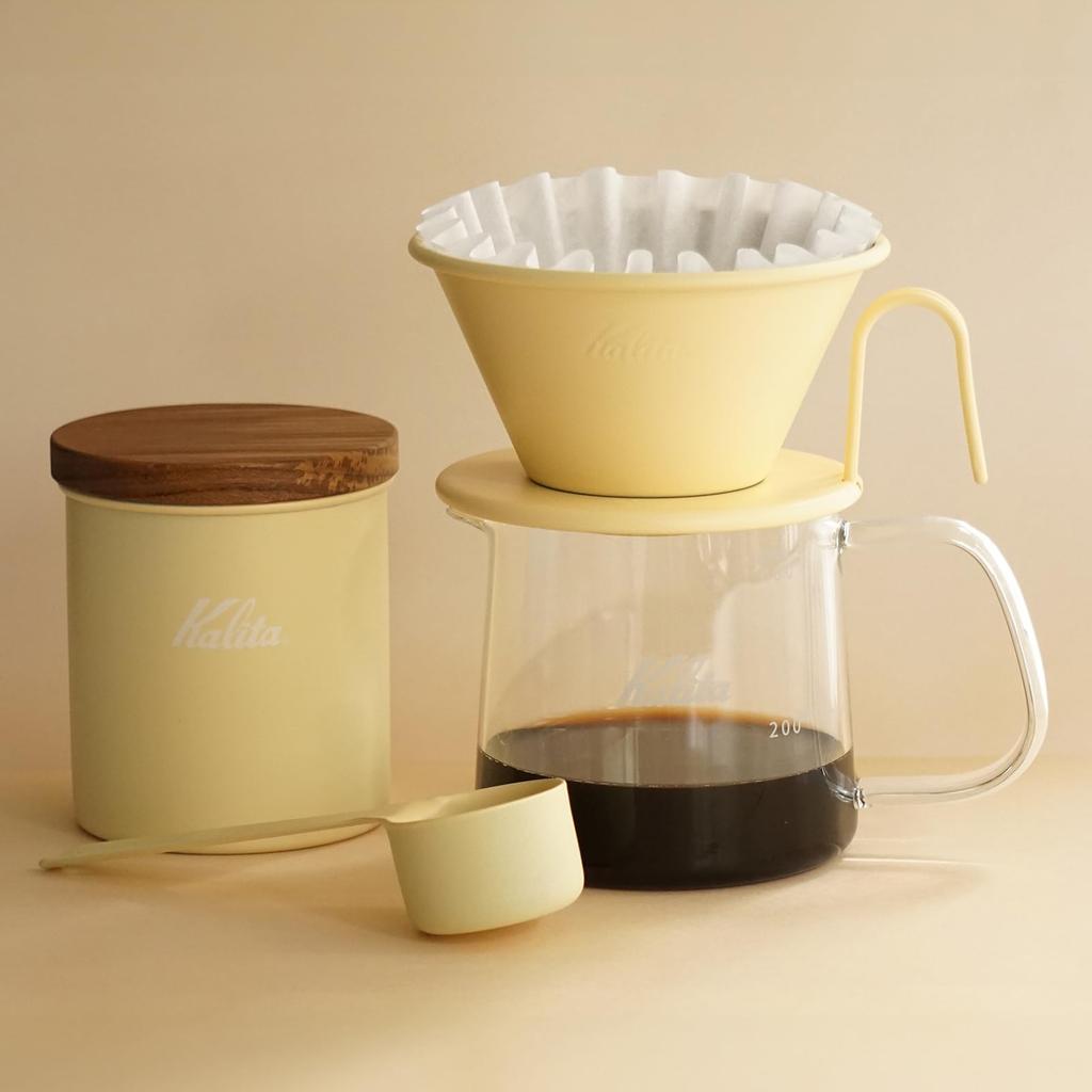 Kalita SUNA Coffee Dripper Wave Series Stainless Steel For People Earth Series Sand Tsubame Craftsman Handmade Japan Drip Equipment [Earth Series]