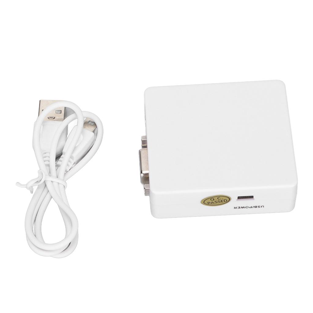 HD Multimedia Interface To VGA Converter Mini 1080P Audio Video Output Adapter for PS3 LED Display
