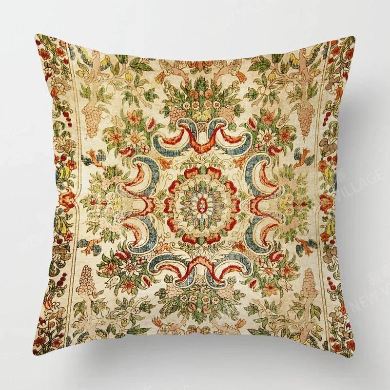 Jesienny wystrój domu jesienna poszewka na poduszkę dekoracyjną do salonu sofa boho 45x45cm 45*45 50*50 60x60cm 40*40 35x35cm Maroko