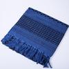 Top Blue Unisex Military Winter Shemagh Tactical Scarf 100% Cotton Keffiyeh Scarf Wrap Outdoor Hiking Hunting Windproof Sacrves
