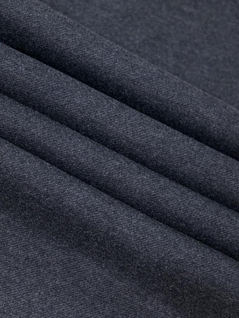 [Wool Blended Pants] Customized Weaving and Dyeing Two-color High-end Elastic Waist 1116 Winter New Straight-leg Pants