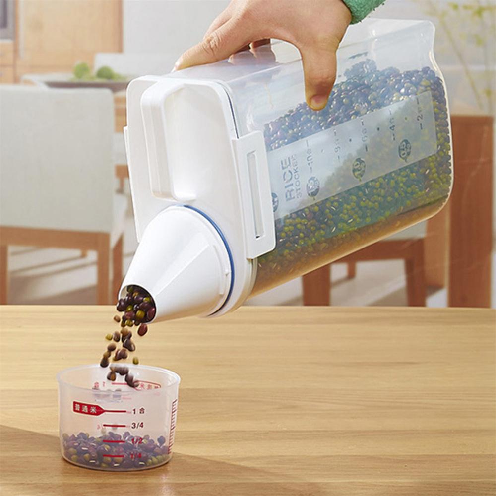 Aufbewahrungsbox Zart Solide Langlebig Universell Haushalt Siegel Gesund Sicherheit Verschleißfest Küchenvorratsglas Einfach Lebensmittel