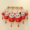 Snake Lantern Panda New Year Mascot Plush Toy Room Decoration Festivals Gift