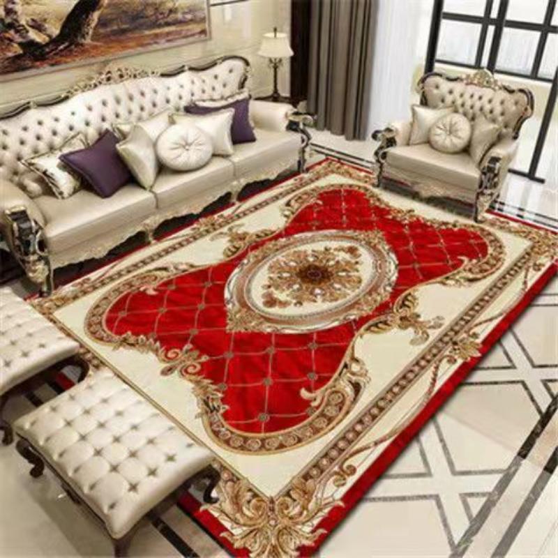 European Carpet Living Room Ins Style Nordic Tea Table Blanket Household Bedroom American Bedside Blanket Large Area