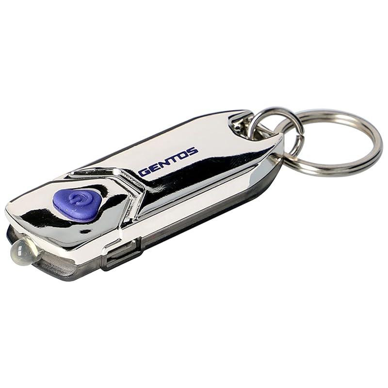 

GENTOS LED key light USB rechargeable [Brightness 30 lumens/Practical lighting 1.5 hours] Uses dedicated rechargeable battery GK-103RW