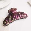 Hair Claw for Women Crescent Moon Shape Hair Clip Gradient Color Back Head