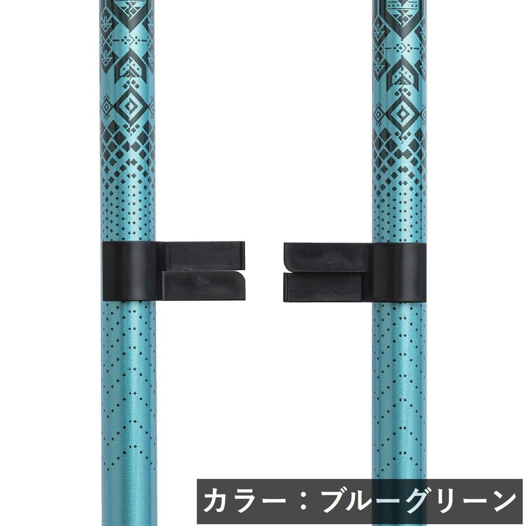 MIZUNO Nordic Walking Walking Poles Alkerne of C3JTPD30 3A-1 (Pair 2), Unisex, Red,