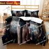 Set da letto piumone sexy e affascinante, morbido e confortevole, copripiumino e federa, dimensioni complete personalizzabili
