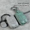 3 Button Leather Car Flip Key Case Cover for SGMW Wuling Hongguang Mini 2025 for Baojun 510 560 730 310W 530 360 200E Key Shell