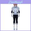 Teen Titans Go Cyborg Kids Cosplay Jumpsuit With Polyester Fabric For Halloween Party