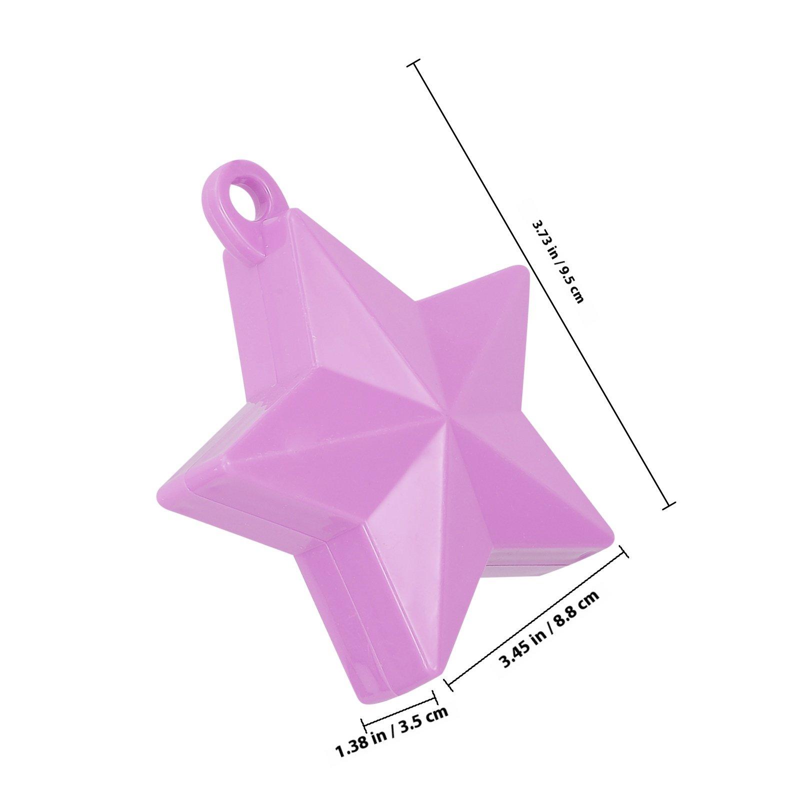 

6Pcs Balloon Weights Star Hollow Balloon Stand Tie-Down Stabilizer for Wedding Birthday Outdoor Party Accessories other лавандовый