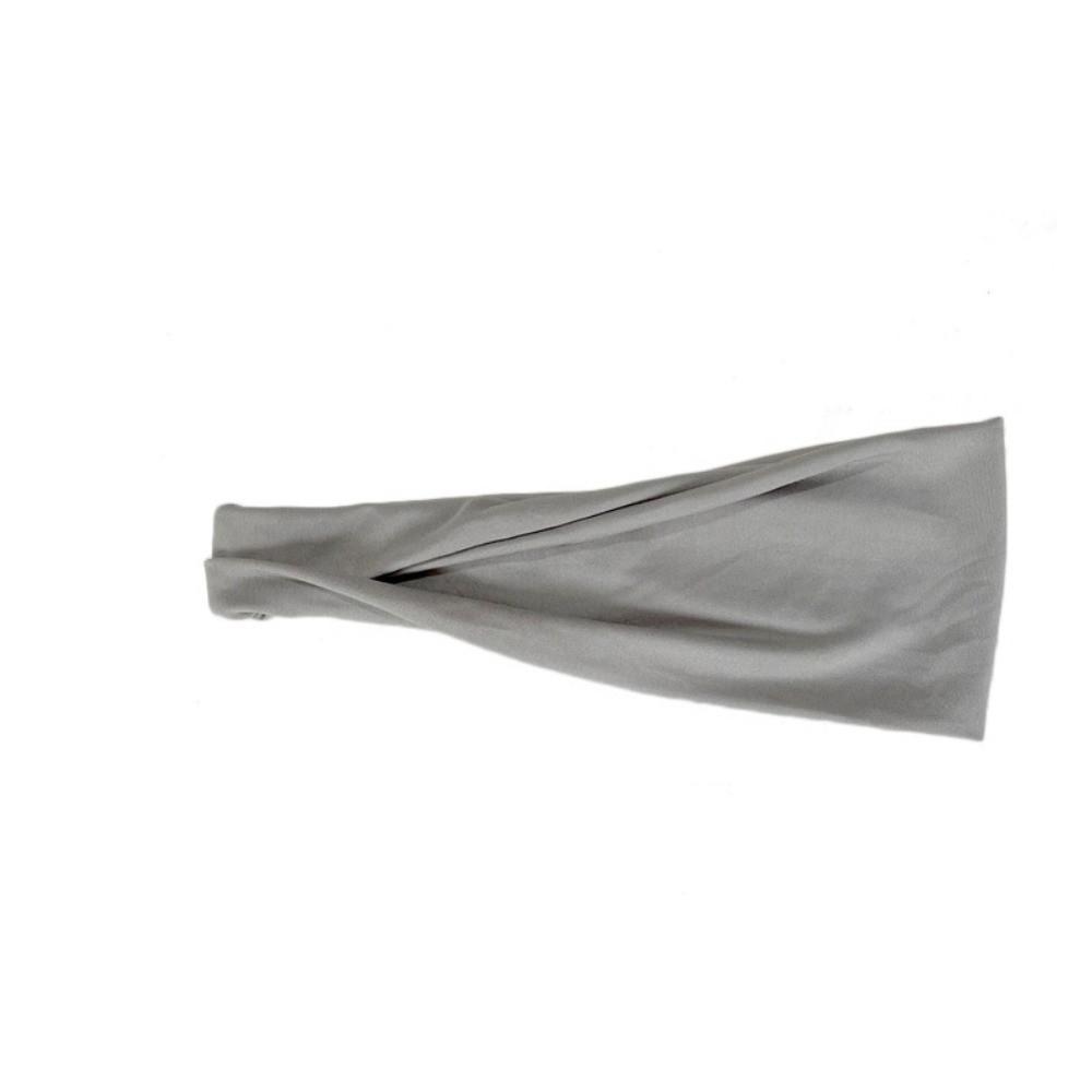 Stretch Fabric Yoga Headband Sweat Absorbent Head Wrap New Workout Headband  Workout Accessories