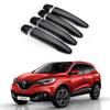 15-23 Renault Kadjar Carbon Fiber Black Door Handle & Bowl Decoration