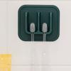 FLAITO Domestic Silicone Single Bathroom Suction Toothbrush Holder