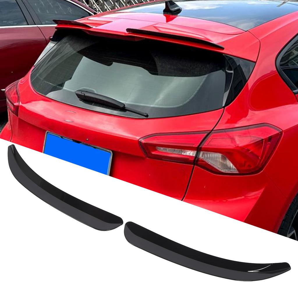 Rear Spoiler for Maxton Roof Wing Cover Replacement for MK4 ST‑Line Hatchback 2018 to 2024