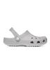 Zuecos Saboti Crocs Classic Glitter Sintéticos Grises Cómodos Ligeros Casuales para Mujer