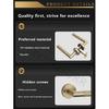 Bathroom Door Lock Indoor Bathroom 304 Stainless Steel Door Handle Wooden Door Bathroom Lock Privacy Door Lock Doorknob Bedroom