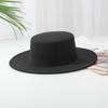 Wool Top Hat Women'S Autumn And Winter Extended Brim Hat French Retro Warm Jazz Hat Manufacturer
