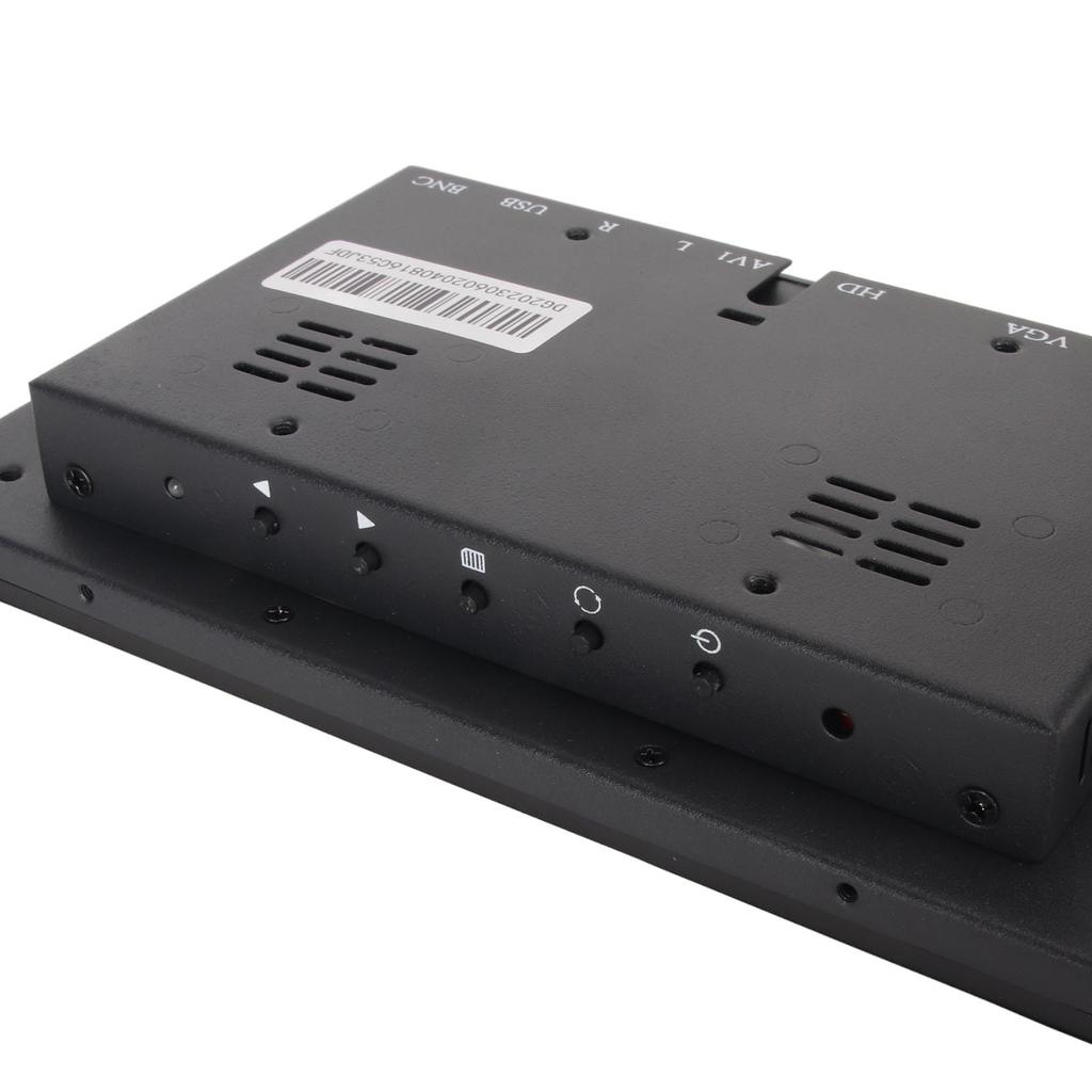 8-inch IPS Touchscreen Monitor with 1280x720 Resolution, 100-240V Wall-Mounted IPS Panel, Low Power Consumption, Waterproof, for Security Use