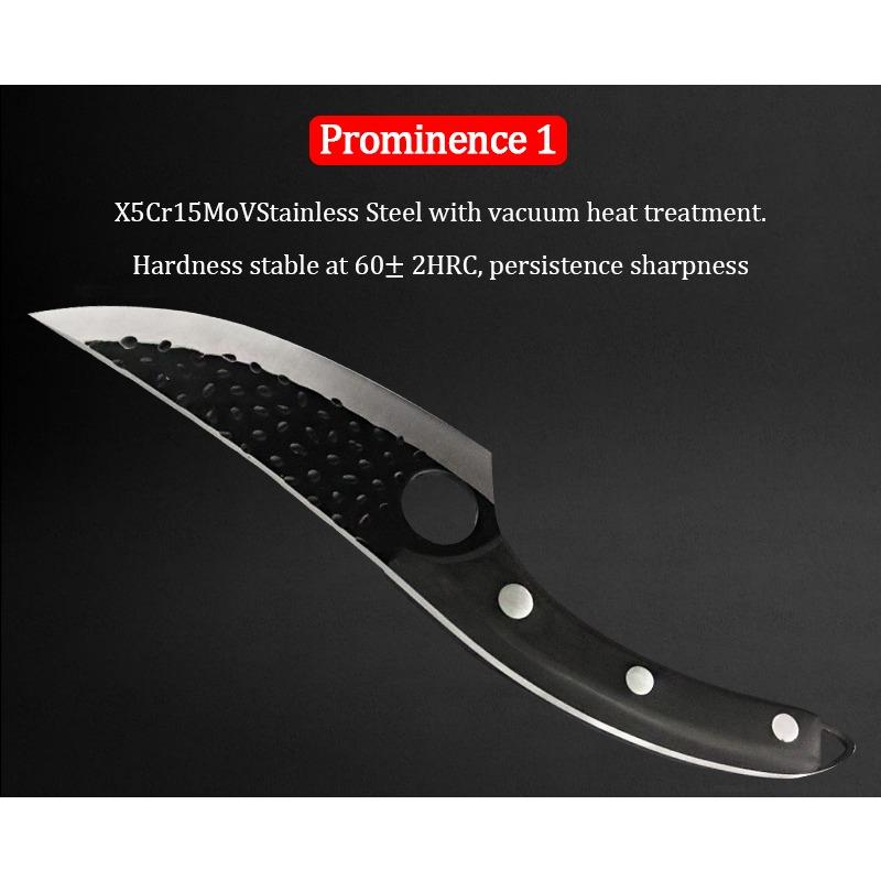 Domestic Fish Killing and Peeling Knife High Hardness Chef's Knife Boning Knife Killing Pig and Cutting Meat Knife