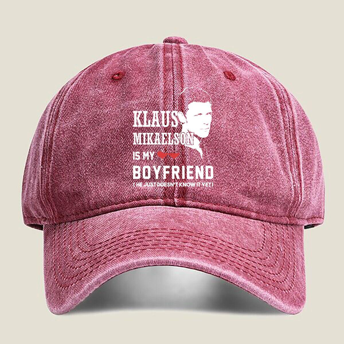 Klaus Mikaelson Boyfriend Washed Baseball Cap One Size