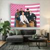 SSantos BBravos American Style Tapestry Wall Art Decor for Living Room Bedroom Party Backdrop