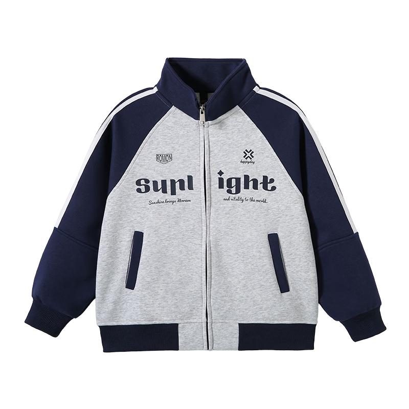 Romon Boys Varsity Baseball Jacket 110