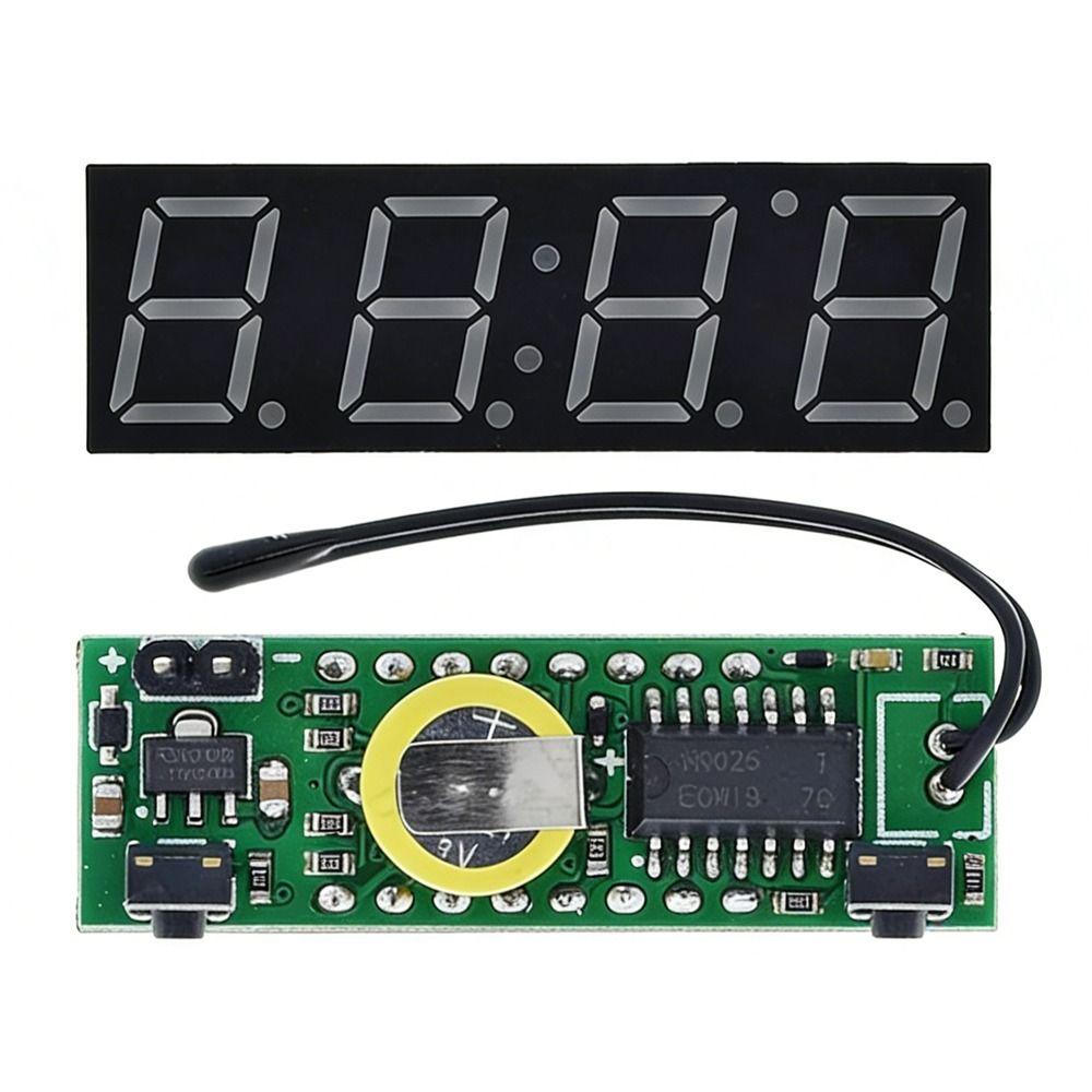 1Pcs DC 5-30V Temperature Voltage Module 3 In 1 RX8025T Chip New Digital Clock Module  For Arduino
