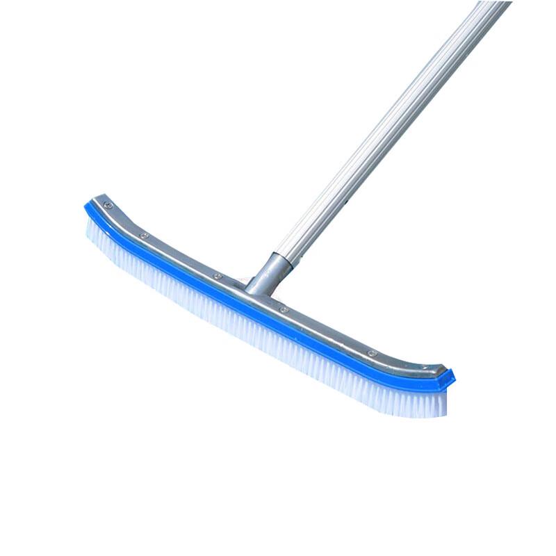 Zhuang Taitai 18-inch Aluminum Handle Swimming Pool Cleaning Brush with 1m Pole