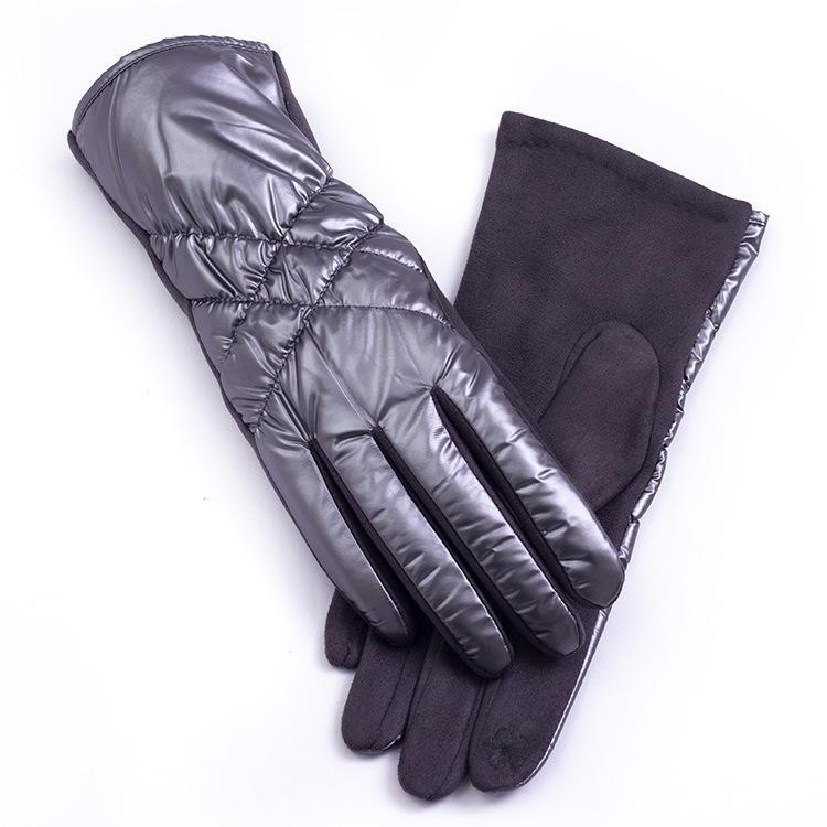 Women's Winter Gloves, Korean & Japanese Style, Warm Velvet Lined, Touch Screen Compatible, Ideal for Cycling & Fashion.