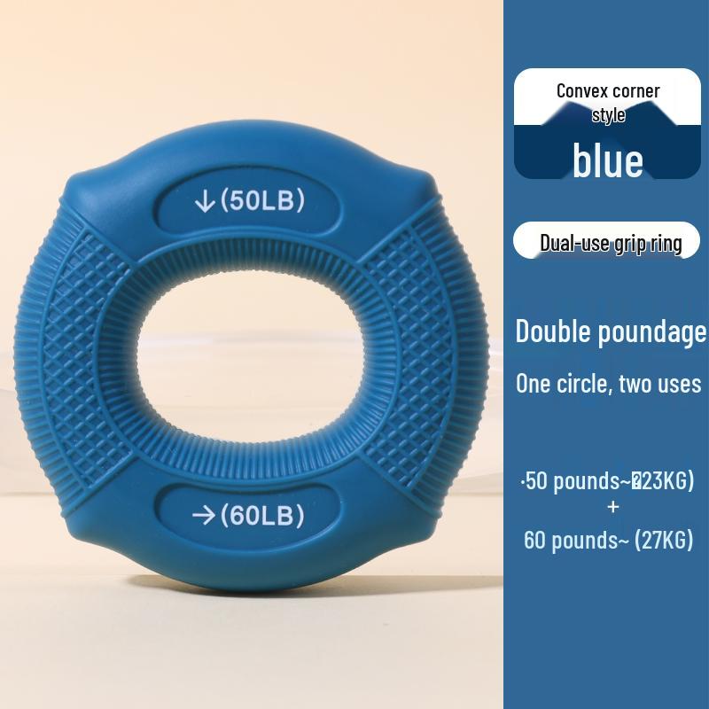 Silicone Grip Ring for Men, Women, and Kids - Hand, Arm, and Finger Strength Training/Rehabilitation Equipment