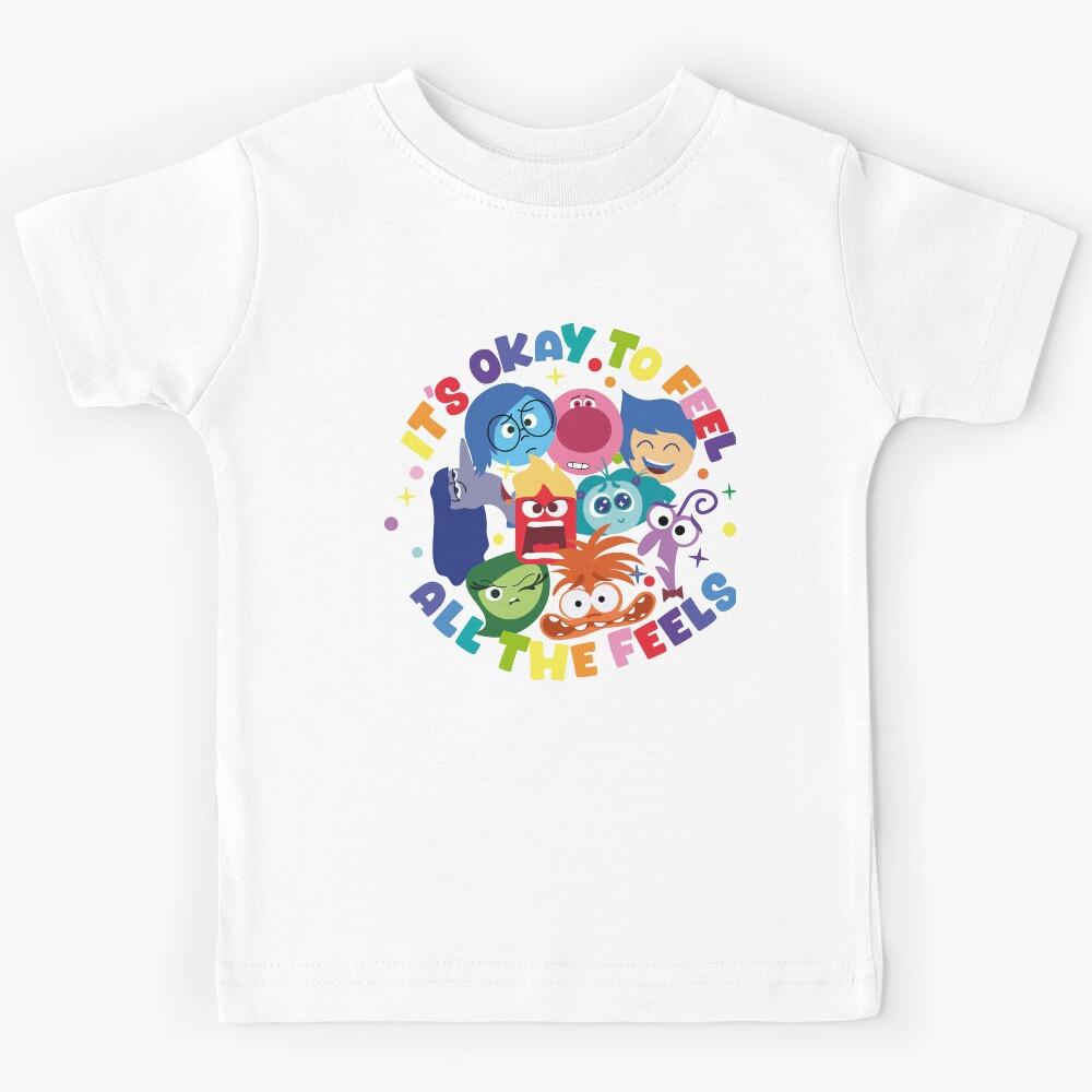 It s Okay To Feel All The Feels Emotions Healing Kids T-Shirt 110