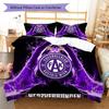FK Austria Wien Bedding Quilt Set Quilt Cover Pillowcase Home Decoration Birthday Gift (1 * Duvet Cover + 2 * Pillowcase, Without Core)